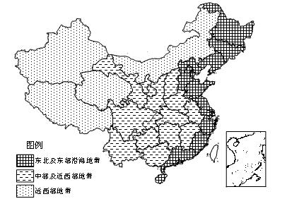 庐山风景区地形图