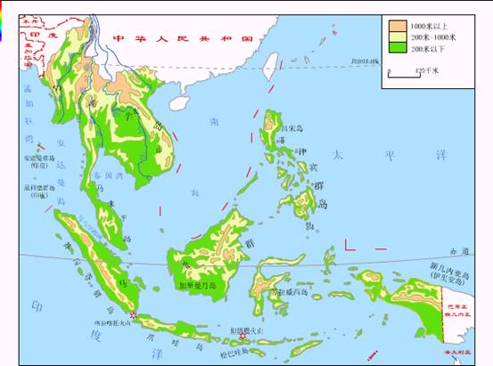 印尼在东南亚面积最大,也是世界最大的群岛国家,首都雅加达是东南亚图片