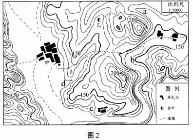 5地二章 第三节 等高线与地形图的判读